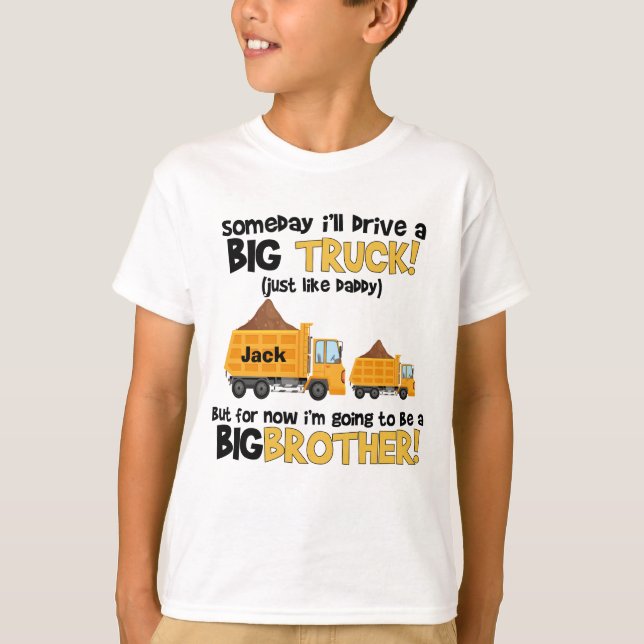 Big Brother Bauschwangerschaft T-Shirt (Vorderseite)