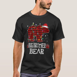 Big Brother Bear Red Buffalo Kariert Big Brother B T-Shirt
