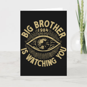 Big Brother beobachtet dich Karte