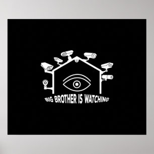 Big Brother beobachtet Poster