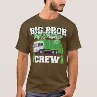 Big Brother Birthday Crew Garbage Truck Familienma T-Shirt
