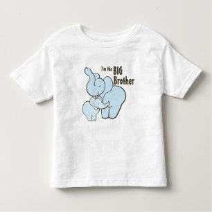 Big Brother Blue Elephant Kleinkind T-shirt