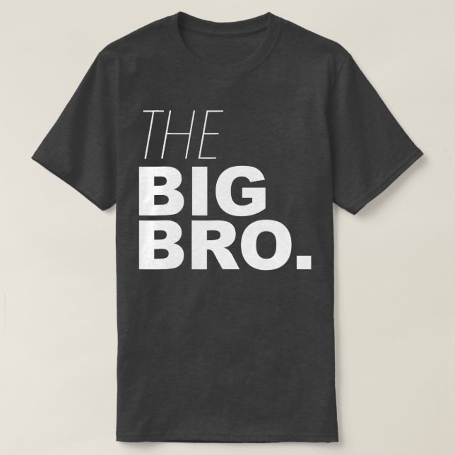 Big Brother Boys Shirt für Kinder Erwachsene The B (Design vorne)