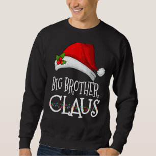 Big Brother Claus Weihnachten Pajama Familie Match Sweatshirt
