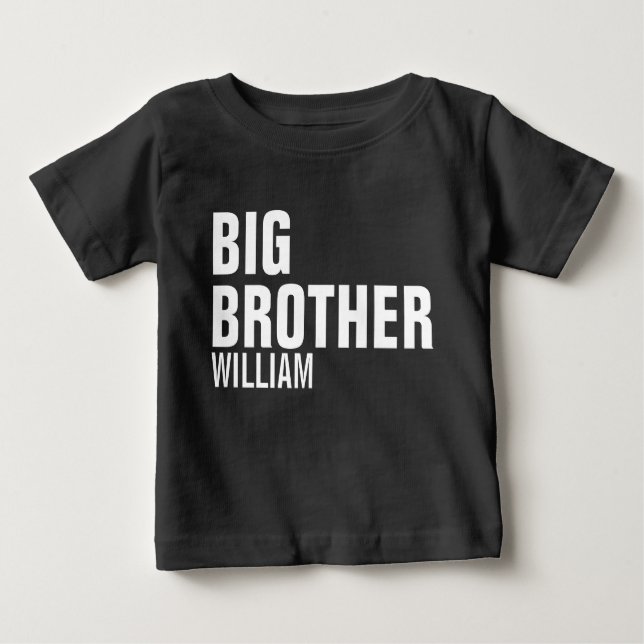 Big Brother Custom Kleinkind Sweatshirt Baby T-shirt (Vorderseite)