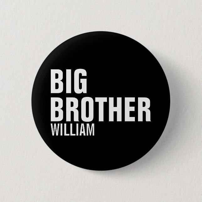 Big Brother Custom Round Button (Vorderseite)