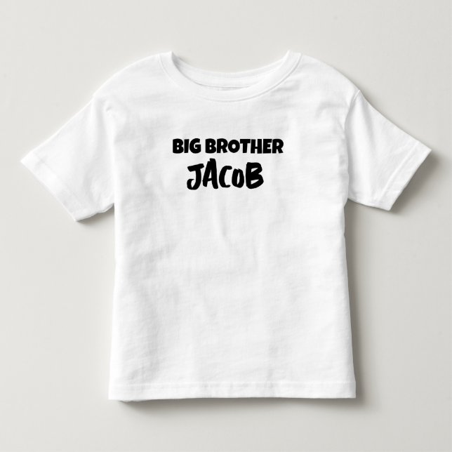 BIG BROTHER CUSTOM TODDLER T - SHIRT (Vorderseite)