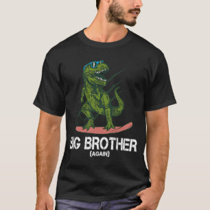 Big Brother Dinosaur für Junge und Kleinkind T-Shirt