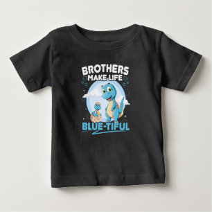 Big Brother Dinosaur Schöner Life Puff Baby T-shirt