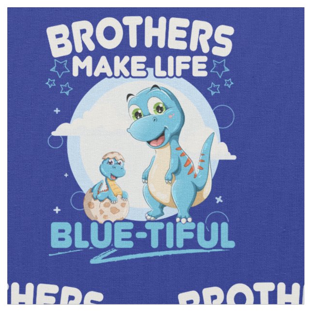 Big Brother Dinosaur Schöner Life Puff Stoff (Nahaufnahme)