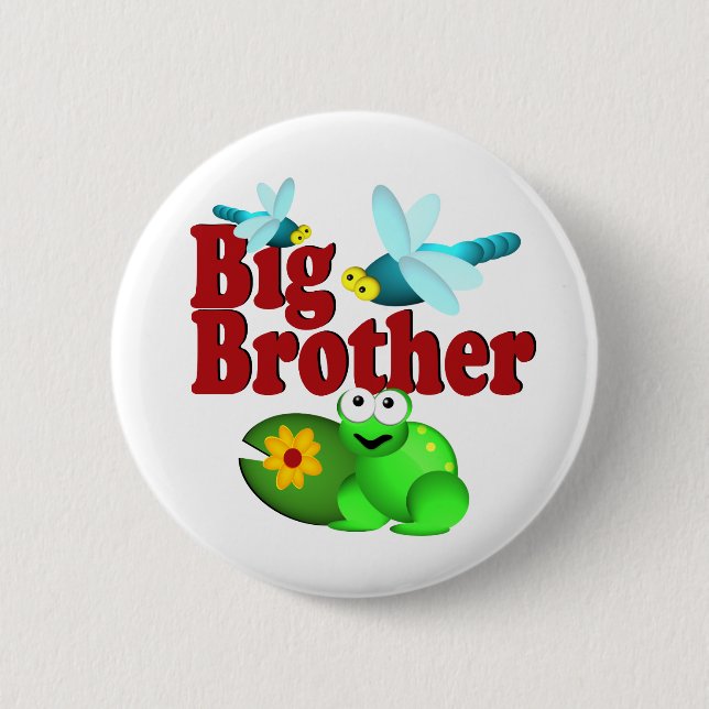 Big Brother Dragonfly Button (Vorderseite)