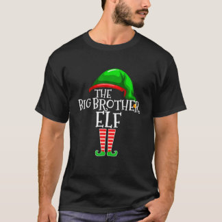 Big Brother Elf Group passt Familie Weihnachten T-Shirt