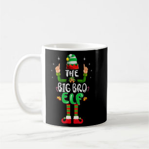 Big Brother Elf Matching Family Group Weihnachten  Kaffeetasse