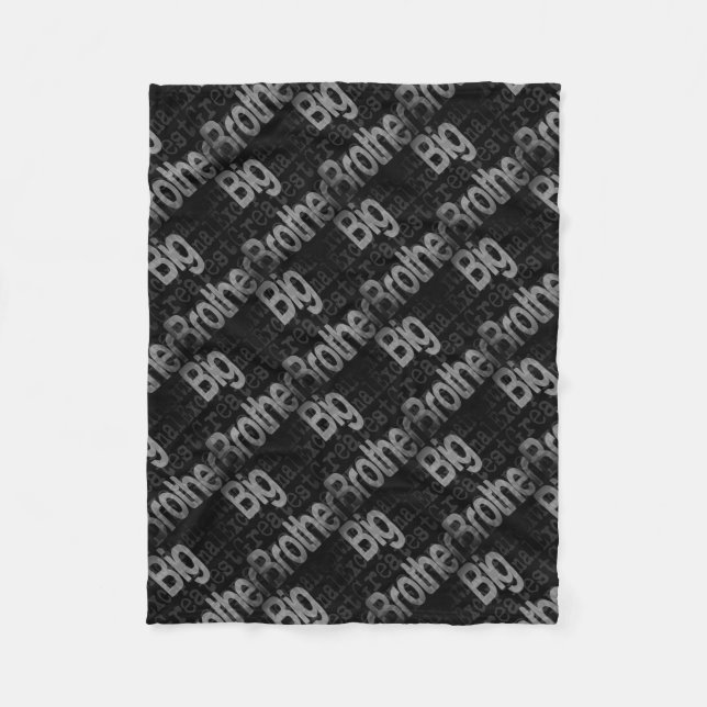 Big Brother Extraordinator Fleecedecke (Vorderseite)