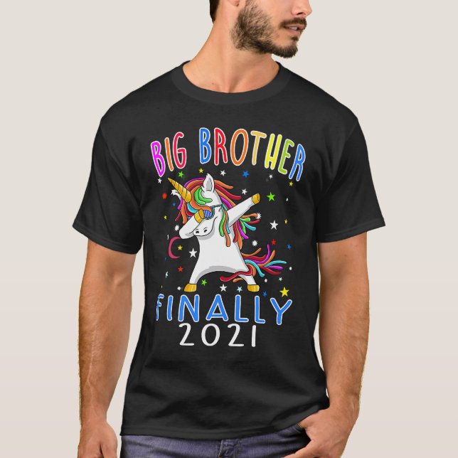 Big Brother Finally 2021 Unicorn T-Shirt (Vorderseite)