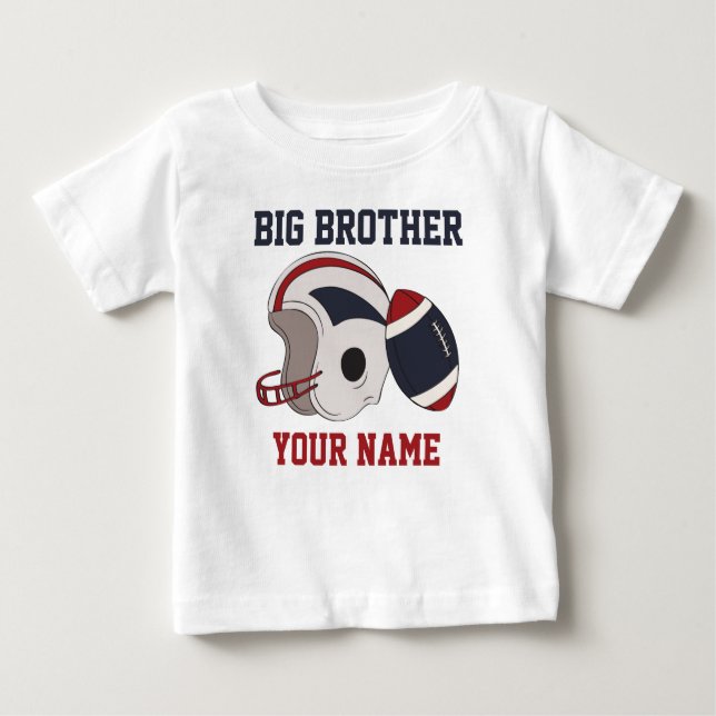 Big Brother Football Personalisiertes Shirt (Vorderseite)