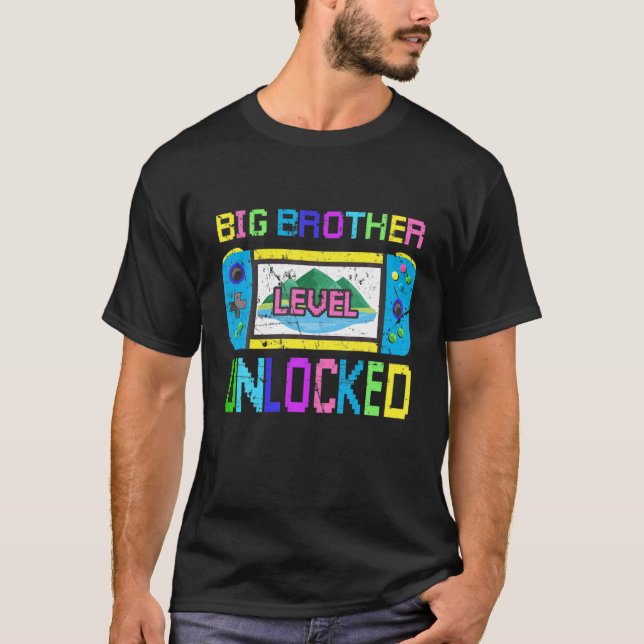 Big Brother Game Unlocks Neue Big Bro Gamer T-Shirt (Vorderseite)