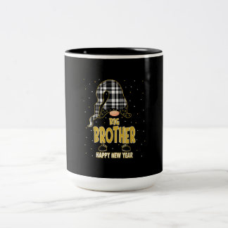 Big Brother Happy New Year| Match-Geschenk Zweifarbige Tasse
