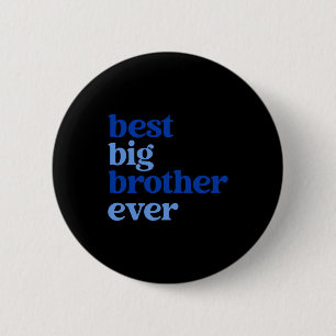 Big Brother Immer Grau Mit Blauem Text Jungen Button