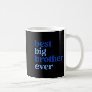 Big Brother Immer Grau Mit Blauem Text Jungen Kaffeetasse