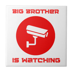 Big Brother is Watching 1984 ingsoc Fliese