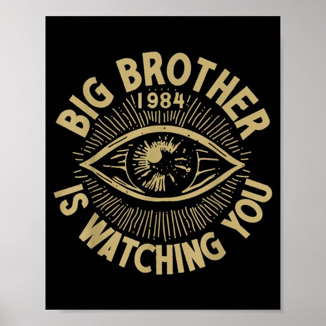 Big Brother Is Watching You  Poster (Vorne)