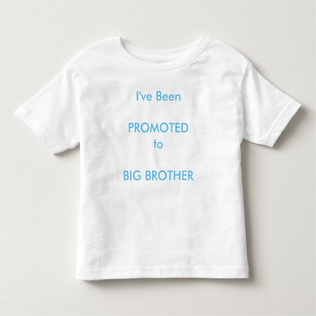 Big Brother Kleinkind T-shirt (Vorderseite)