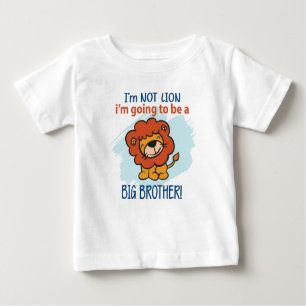 Big Brother Lion Baby T-shirt