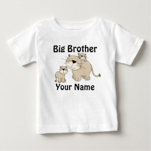 Big Brother Lion Personalisiert T - Shirt