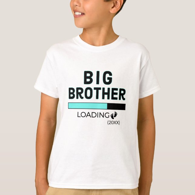 Big Brother Loading 2022, Schwangerschaftsankündig T-Shirt (Vorderseite)