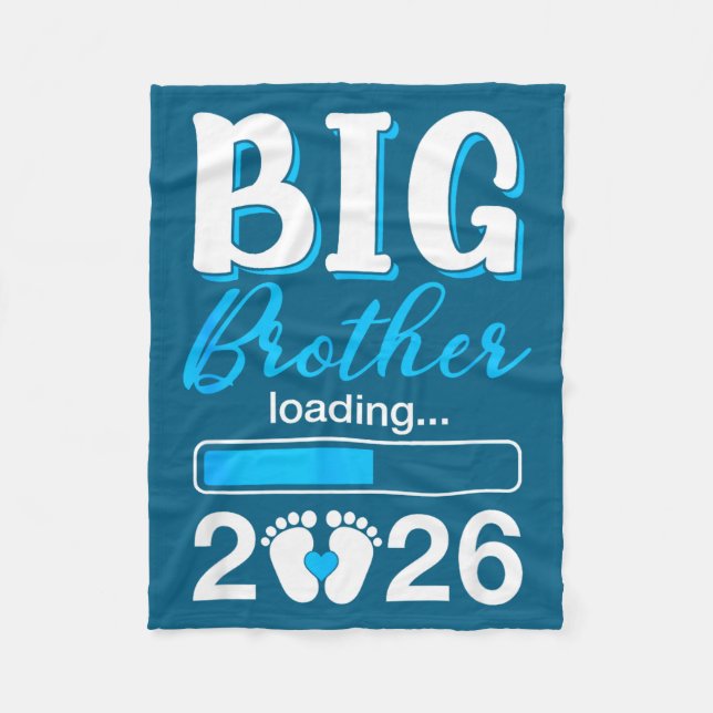 Big Brother Loading 2026 Promoted To Big Brother 2 Fleecedecke (Vorderseite)