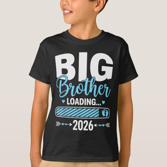 Big Brother Loading 2026 Promoted To Big Brother 2 T-Shirt (Vorderseite)