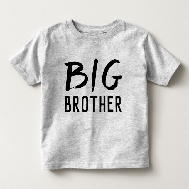 Big Brother | Modernes Trendy Stilvolle Niedliche  Kleinkind T-shirt (Vorderseite)