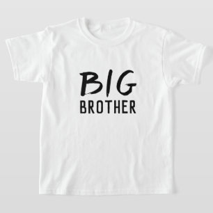 Big Brother Modernes Trendy Stilvolle Niedliche T-Shirt