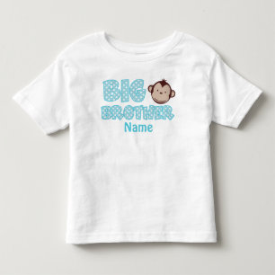 Big Brother Monkey Personalisiertes Shirt