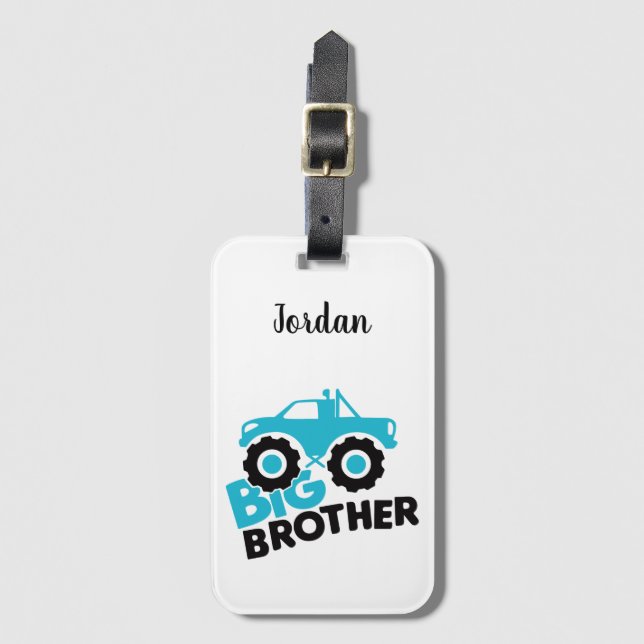 Big Brother Monster Truck Gepäckanhänger (Vorderseite Vertikal)