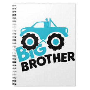 Big Brother Monster Truck Notizblock