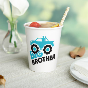 Big Brother Monster Truck Pappbecher