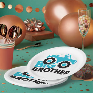 Big Brother Monster Truck Pappteller