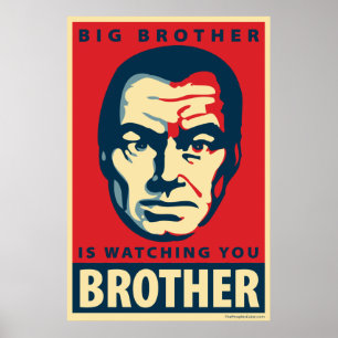 Big Brother: Obamas Parodie-Poster Poster