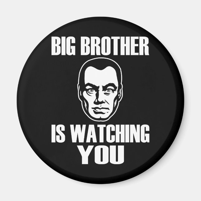 Big Brother Portrait Magnet (Vorne)