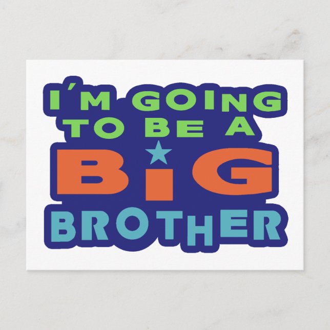 Big Brother Postkarte (Vorderseite)