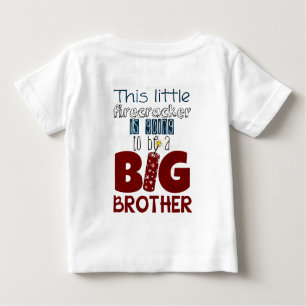 Big Brother Preganancy Ankündigung Shirt