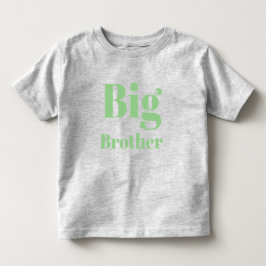 Big Brother Salbeigrün niedlich Kleinkind T-shirt
