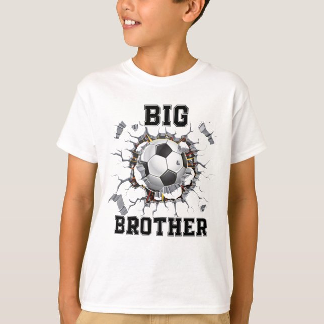 Big Brother Soccer Durchbruch T-Shirt (Vorderseite)