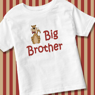 Big Brother Strip Tiger Tabby Cat Kleinkind T-shirt