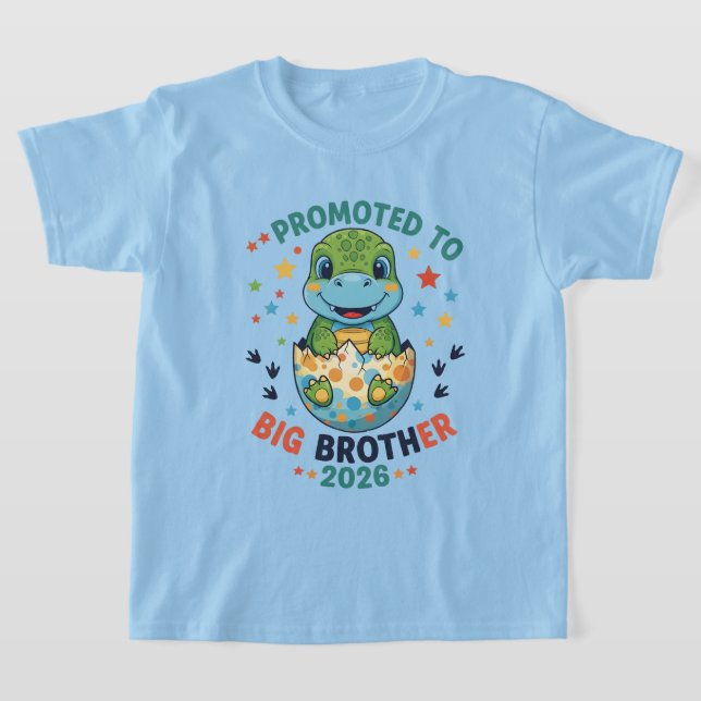 Big Brother to Be 2026 Promoted to Big Brother T-Shirt (Ablage )