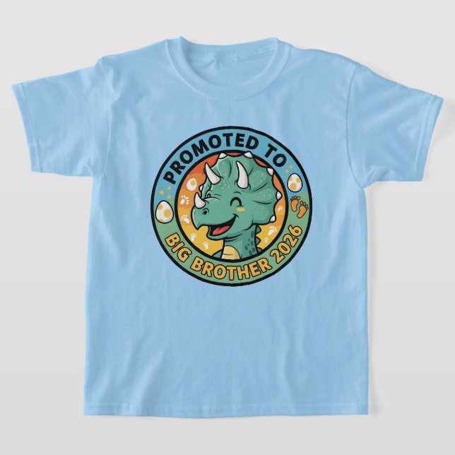 Big Brother to Be 2026 Promoted to Big Brother T-Shirt (Ablage )