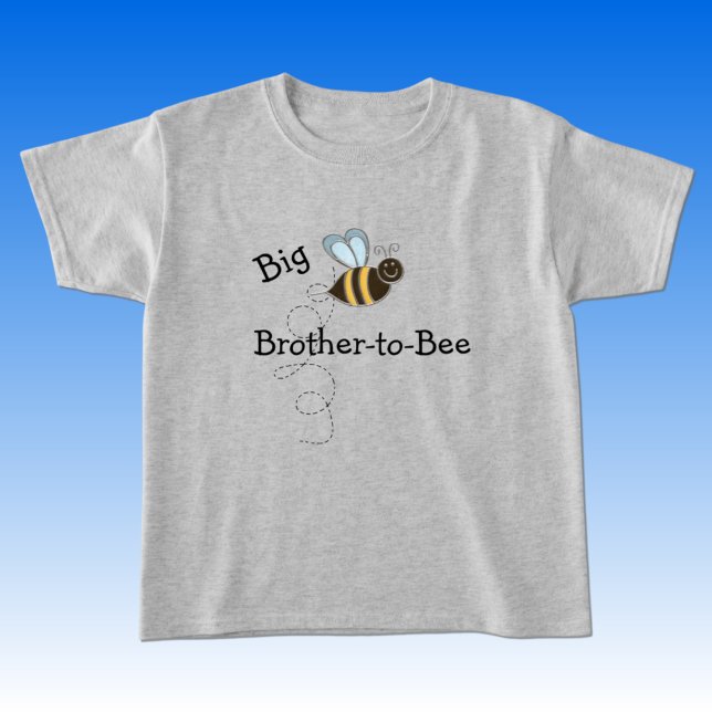 Big Brother-to-Bee Baby Shower  T-Shirt (Von Creator hochgeladen)