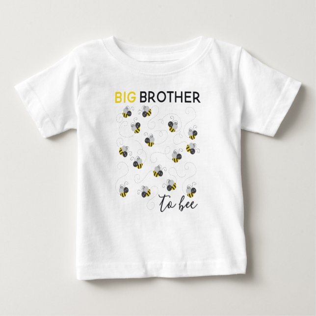 Big Brother to Bee Baby T-shirt (Vorderseite)